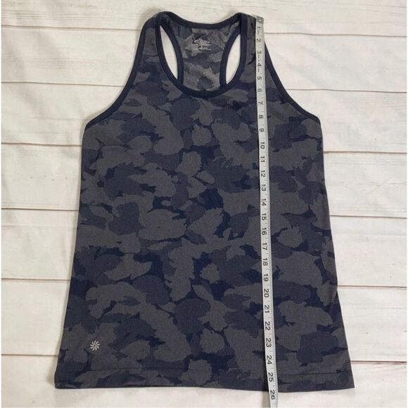 Athleta Navy Camo Speedlight Racerback Tank Size Large - Picture 9 of 9
